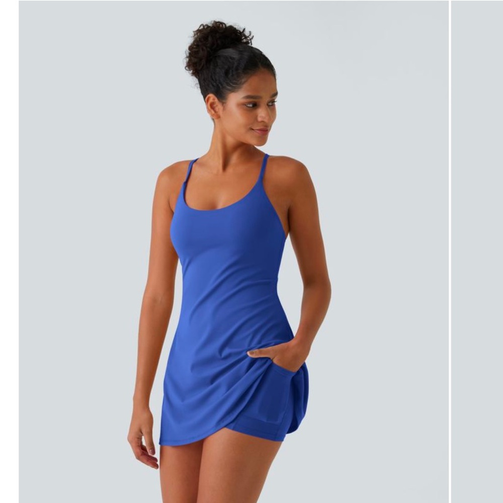 Women's Blue Active Dress